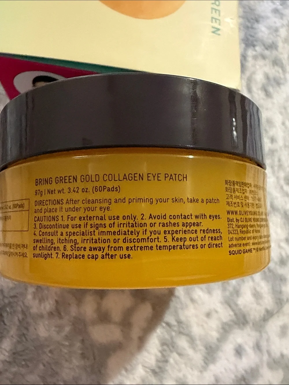 BRINGGREEN Gold Collagen Eye Patch